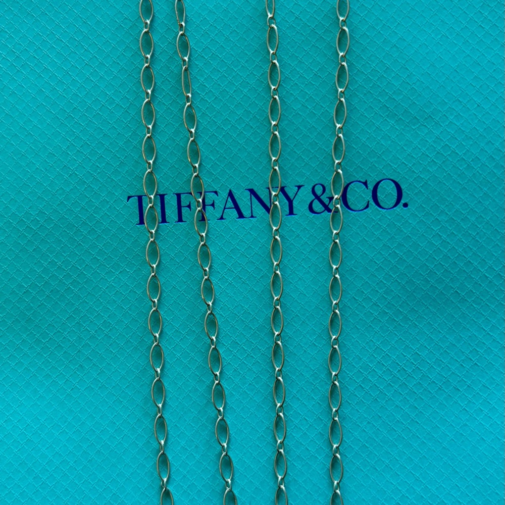 Tiffany & Co. Sterling Silver 30" Large Oval Link Chain Necklace